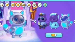 Суровый КОТИК БУБУ и МИМИ №1. Телепортация в новый мир. Игра Bubbu & Mimmi World на Барсик TV