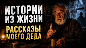 ИСТОРИИ ИЗ ЖИЗНИ РАССКАЗЫ МОЕГО ДЕДА. СТРАШНЫЕ. МИСТИЧЕСКИЕ. ИЗ ЖИЗНИ.ТВОРЧЕСКИЕ