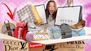 МИСТЕРИ БОКС ЗА 250 ТЫСЯЧ РУБ! ВНУТРИ GUCCI Chanel LV Nike Dior самый дорогой MYSTERY BOX челлендж