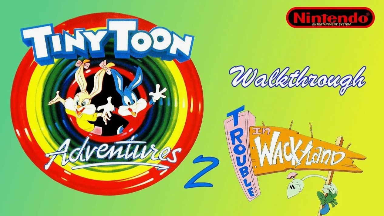 Мультяшки 2.Неразбериха в Ошиземье(Tiny Toon Adventures 2).На русском.NES