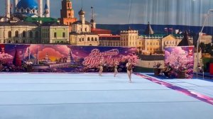 ТР КМС, Распутина - Бумбуль - Романенко, ШСА «Пирамида», Комбинированное упражнение