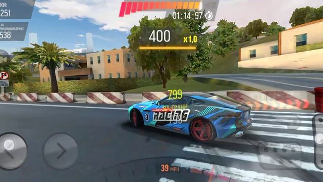 Jaguar F-Type Coupe в drift max pro