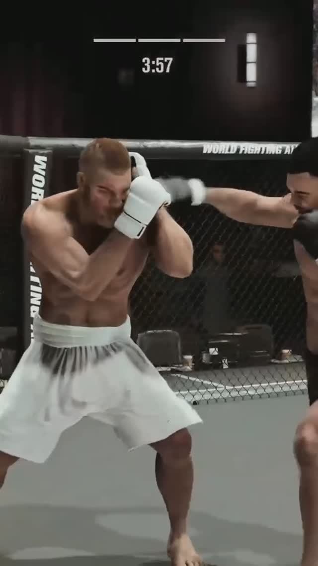 Штырков отправляет Молдавского в нокдаун в UFC 5 #shorts #иванштырков #валентинмолдавский #mma #ufc5