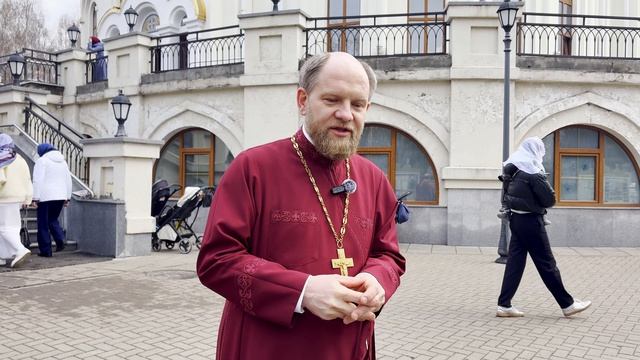Пасха. Храм Преподобного Сергия Радонежского. Репортаж