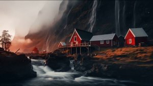 Valhalla - Ambient Dark Cello Music - 1 Hour Focus, Peace, Meditation and Sleep