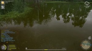 Russian Fishing 4 101 серия дождь, рыбалка на карасей
