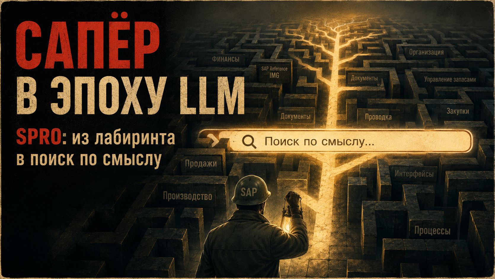 Как искать по SPRO не глазами, а по смыслу: практический SAP AI-сценарий