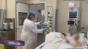 Московские медсестры принимают поздравления