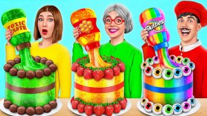 Кулинарный Челлендж# Я против Бабушки # Эпичная Битва С Едой от Mega DO Challenge