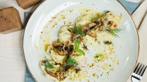 Картофельное пюре с грибами