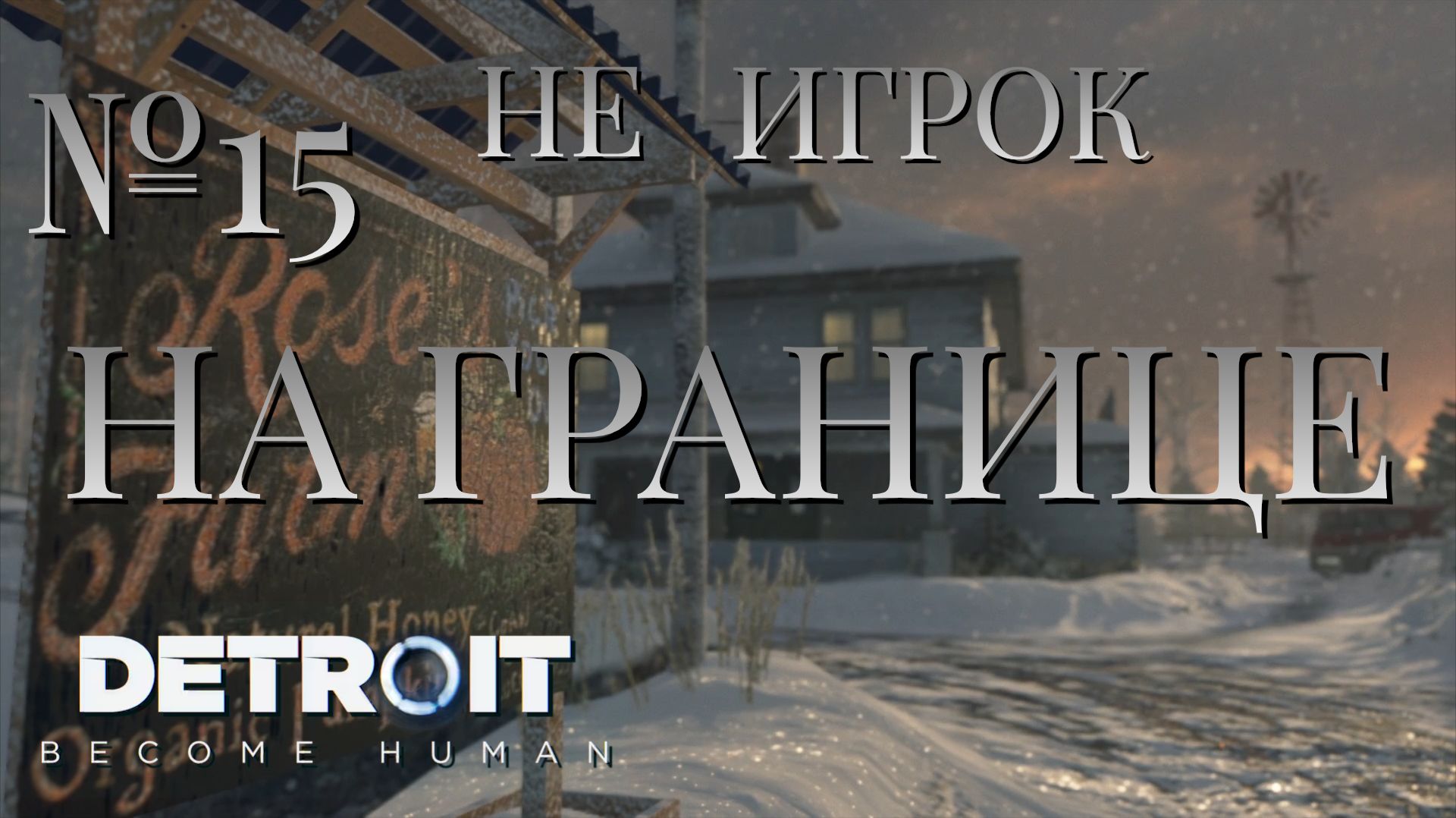 НЕ ИГРОК/ЧАСТЬ №15/НА ГРАНИЦЕ/Detroit Become Human