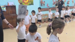 В детском саду №199 прошла акция «Бессмертный полк»