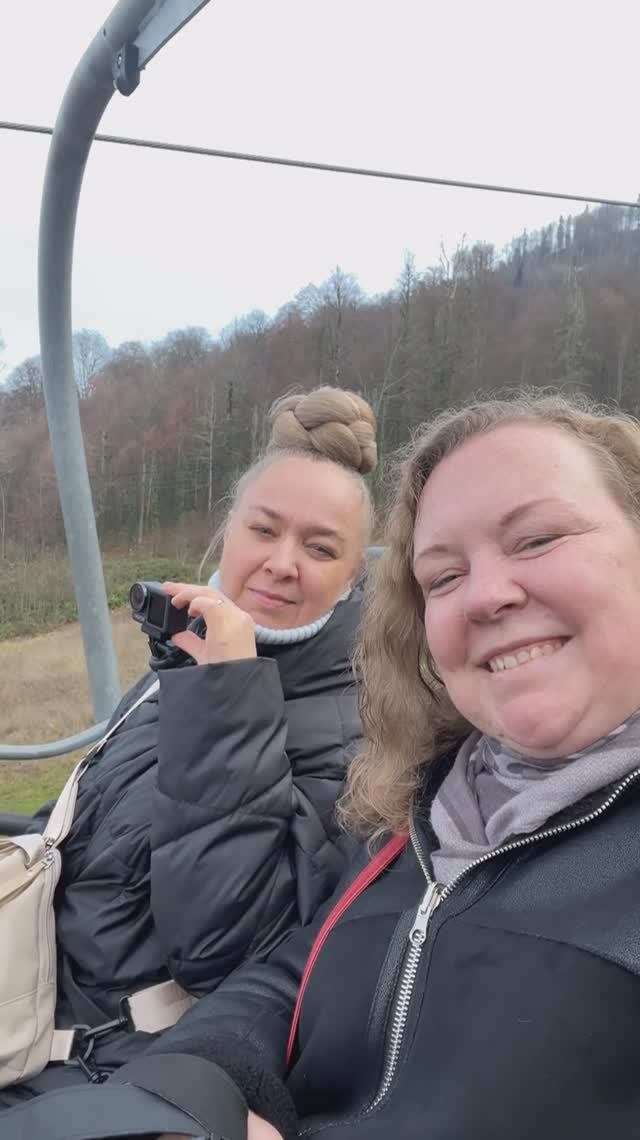 🌲🚠ОТКРЫТЫЙ ПОДЪЕМНИК. КРАСНАЯ ПОЛЯНА. смотреть онлайн