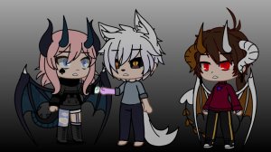 Дитя Луны Сериал Gacha Club 1 серия