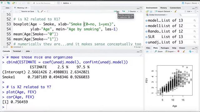 3.3 Confounding in R： (Confounder) Checking Numerically in R смотреть онлайн