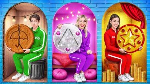 Богатая vs Бедная в Игре в Кальмара от Multi DO Smile