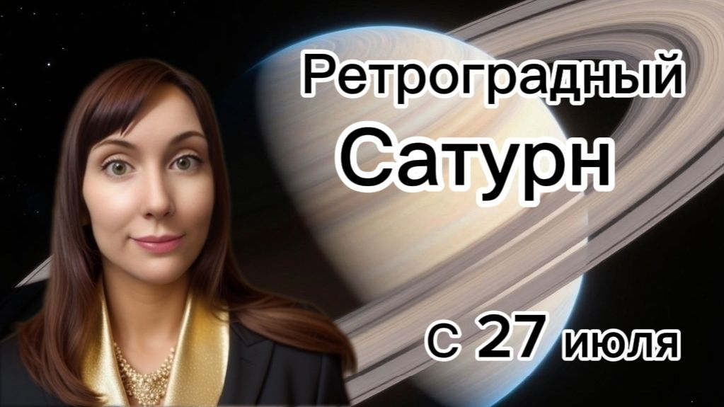 Переход Сатурна в ретроградное движение