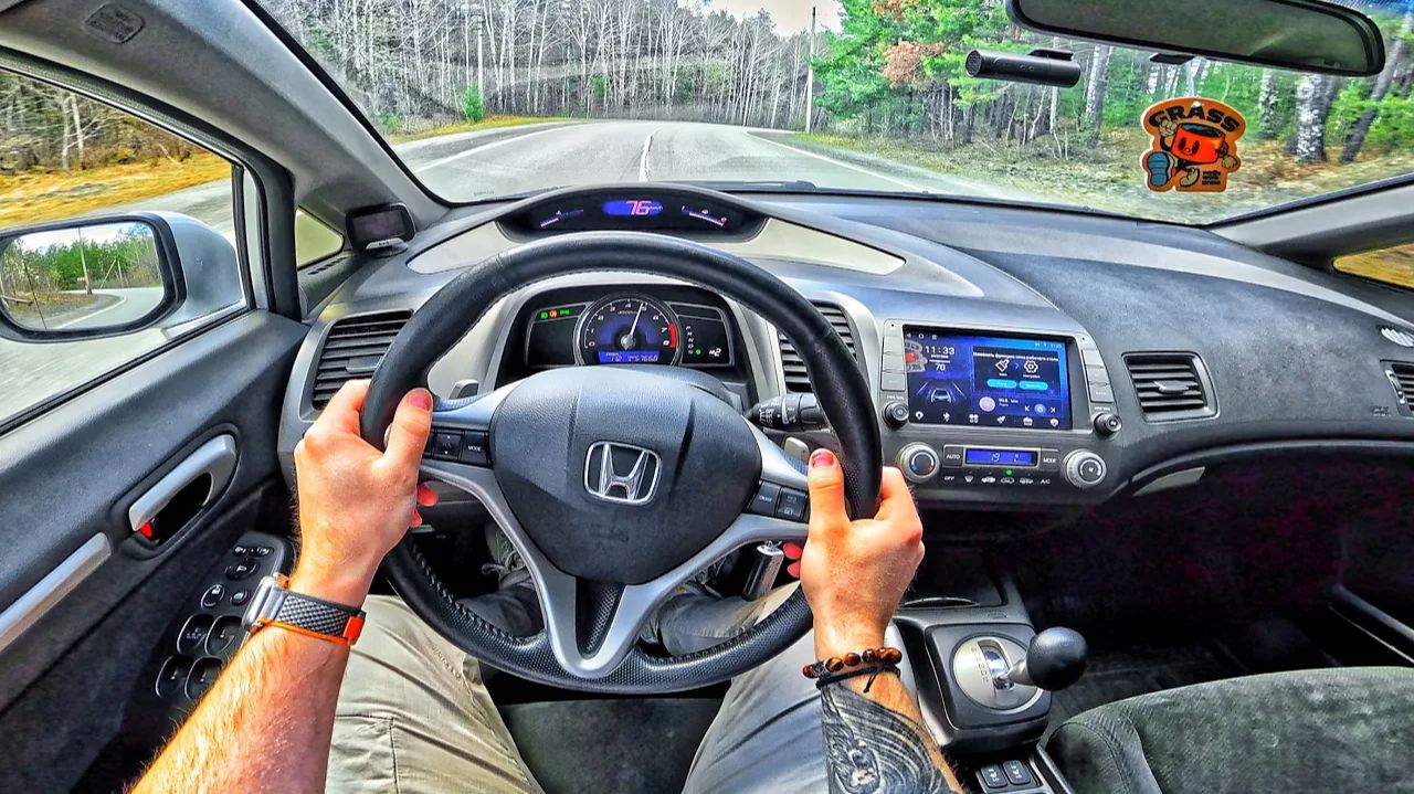 2011 Honda Civic 1.8 AT - POV ТЕСТ-ДРАЙВ смотреть онлайн