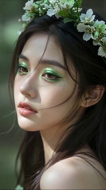 Вдохновение природы: весенний макияж #косметика #природа #весна #макияж