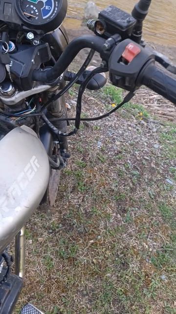 У речки на мотоцикле #shorts #motorcycle