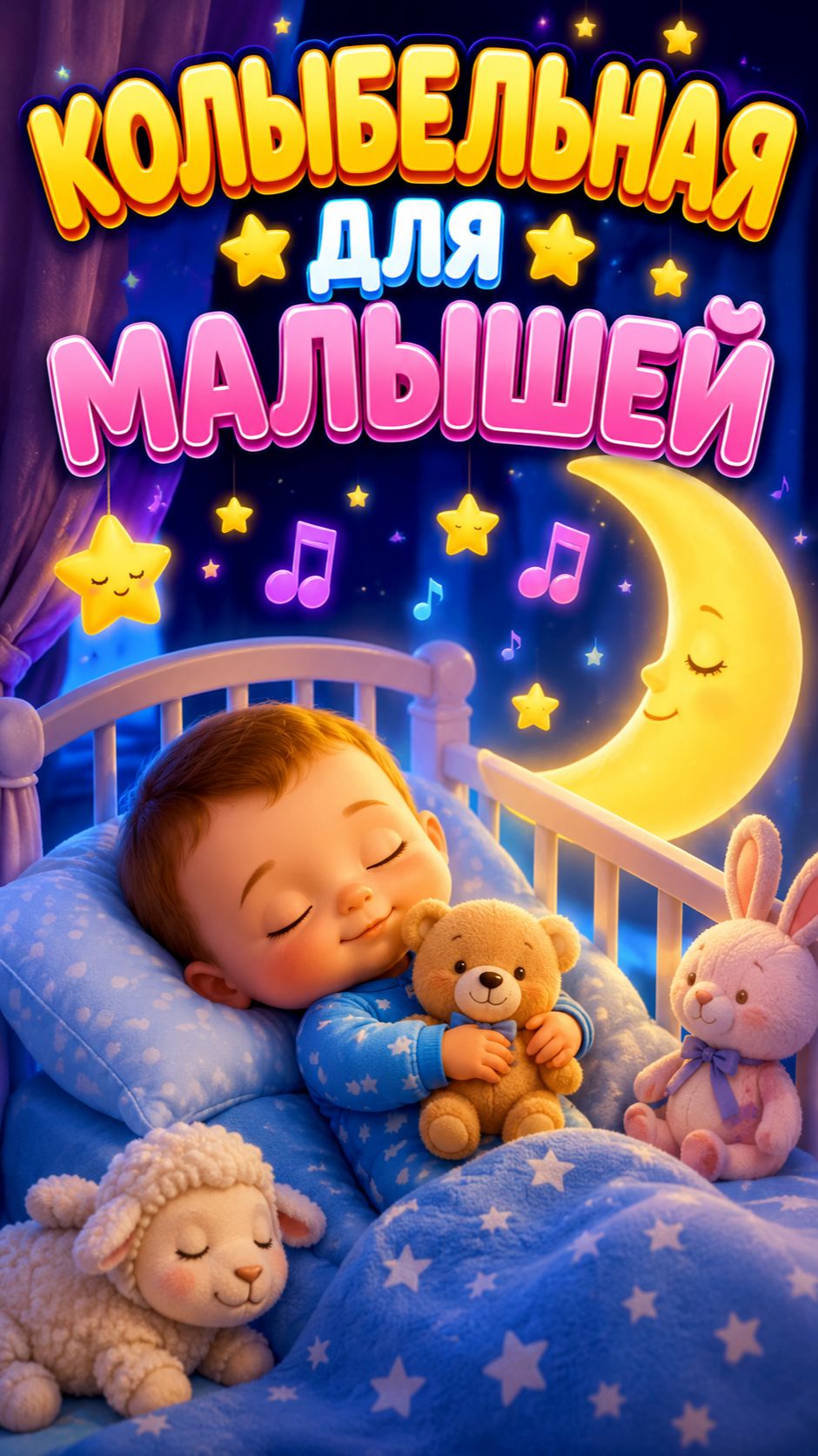 Колыбельная для малышей - Мульт Колыбельная Песенка  спокойного сна