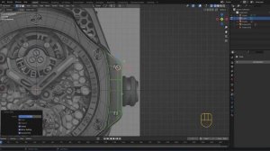 01-Hublot-Watch-Modeling-Part 01-Blender-1