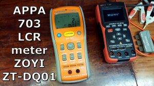 Как измеряют LCR метры APPA 703 ГосРеестр & ZOYI ZT-DQ01 Детально!