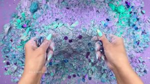 Успокаивающий ASMR для снятия тревожности: Нежное дробление мыла, хруст блёсток и пены
