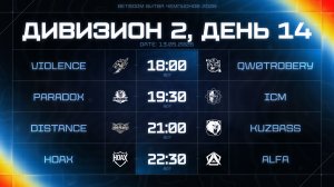BetBoom Битва Чемпионов: Сплит #3 | Дивизион 2 | День 14 erid: 2VtzqxL6Mtk