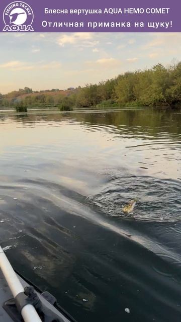 🎣🐟 Щука на блесну — дело верное! Удачная рыбалка...