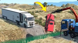 Автомобили против глубоких выбоин - BeamNG Drive - 🔥 Сборник ULTIMATE Edition