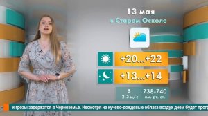 Погода в Старом Оскол ена 13 мая