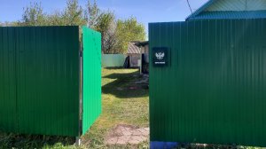 Калитка на забор из профлиста, просто беру и делаю.