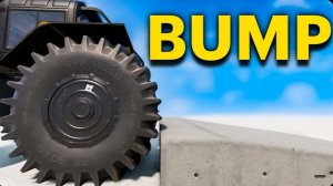 Испытание «Машины против разрушительных лежачих полицейских» №3 в BeamNG Drive!