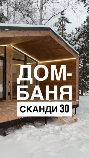 Обзор бани Сканди 30