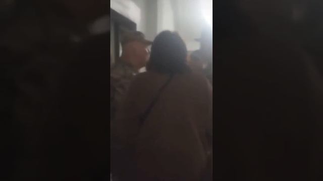 Битой против ТЦКашников. украинский не доброволец.