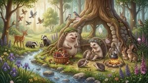 Лесной романс. История одной семьи ежиков