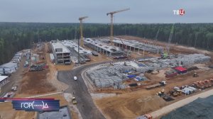 Собянин осмотрел ход строительства электродепо «Новорижская»