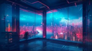 Immerse Yourself in a 1-Hour Cyberpunk Escape： Dark & Deep Sci-Fi Ambient Music ｜ Futuristic Views