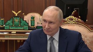 Владимир Путин в Кремле встретился с уполномоченным по правам человека в РФ Татьяной Москальковой.