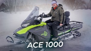Что ломается у китайского снегохода после первого переворота? Sharmax ACE 1000 | Два колеса