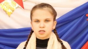 Коношанка Виктория Царук присоединилась к акции «Стихи Победы».