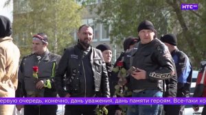 Ирбит посетили участники мотопробега, посвященного Дню Победы