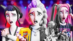 РУМИ, МИРА И ЗОИ ПОТЕРЯЛИ ЦВЕТА! K-Pop Охотницы на Демонов Huntrix анимация