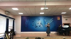 15. Ж. Металлиди «Элегия» Исп. Костенко Алёна (преп. Воробьева Е.Н.) конц. Кортунова И.В.