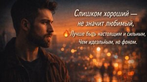 Песня «Слишком хороший»
