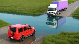 «Тачки против глубоководного испытания №14» в BeamNG Drive!