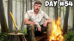 $10,000 ЗА КАЖДЫЙ ДЕНЬ ВЫЖИВАНИЯ В ГЛУШИ! MRBEAST МИСТЕРБИСТ НА РУССКОМ мистер бист
