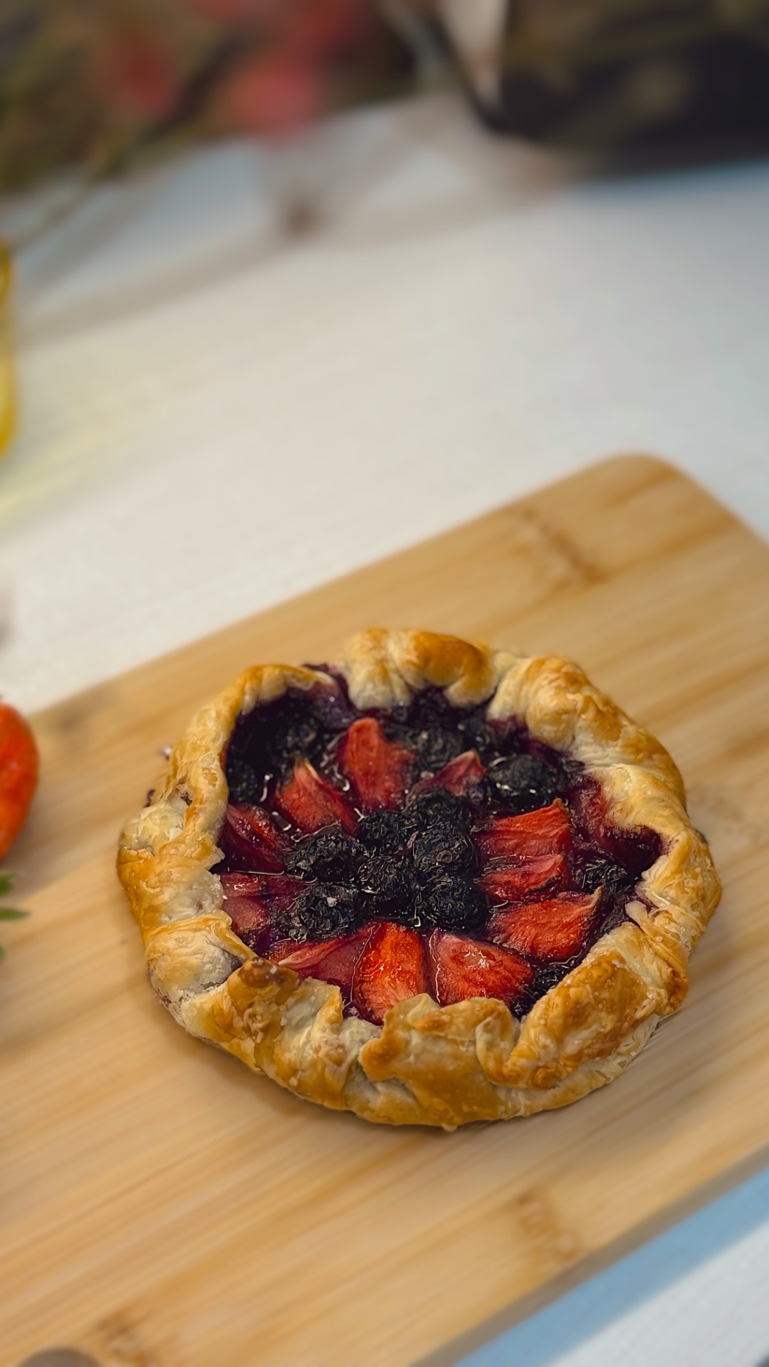 ягодная галета из роти 🍓