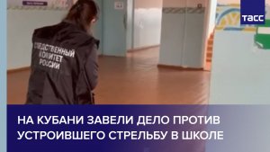 На Кубани завели дело против устроившего стрельбу в школе